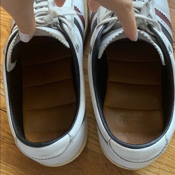 MONCLER DISTRESSED SNEAKERS - Picture 12 of 14